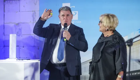 15.09.2025., Zagreb - Odrzano svecano obiljezavanje pocetka radova na Medicinskom centru Medikol (MCM) &ndash; Strateskom investicijskom projektu Republike Hrvatske i najvecem privatnom ulaganju u hrvatski zdravstveni sustav. Photo: Slavko Midzor/PIXSELL
