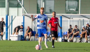 NK Osijek - Szentlörinc, prijateljska utakmica. Luka Vrbančić