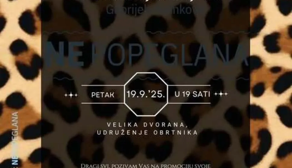Promocija knjige Nepopeglana autorice Gabrijele Ivanković