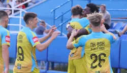 Bijelo Brdo, 13. 09. 2025, Igralište u Bijelom Brdu. Nogomet, BSK- Jarun (Zagreb), SuperSport Prva liga.snimio GOJKO MITIĆ