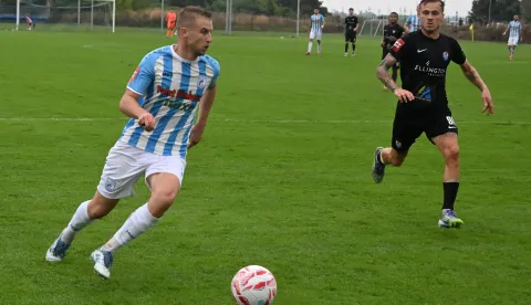 Vukovar, 10.09.2025. - Stadion u Borovo naselju. Utakmica ?esnaestine finala Hrvatskog nogometnog kupa Vukovar 1991 - Cibalia.foto HINA/Gordan Pani?/ gp