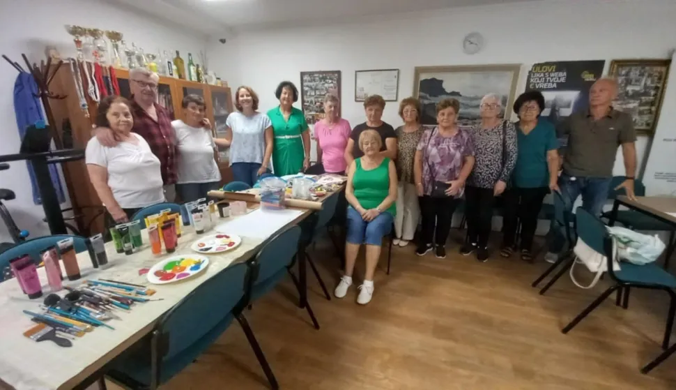 MUH Osijek - art-terapija - Likovne radionice - 2025.Ustupljena fotografija