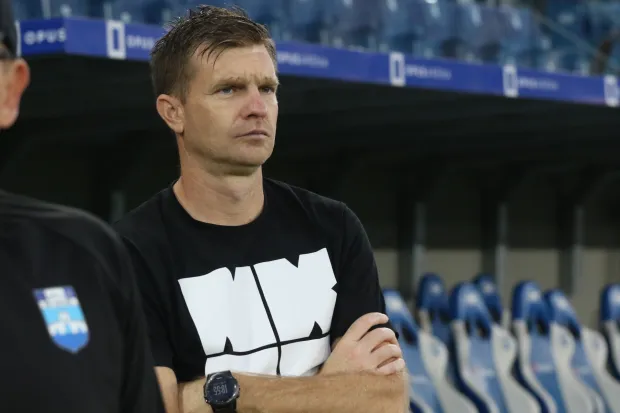 Osijek, 14. 09. 2025, Opus Arena, nogomet, Osijek - Vukovar 1991, SuperSport HNL 25/26. Simon Rožman.snimio GOJKO MITIĆ