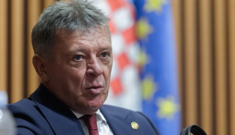 Zagreb, 17.09.2025. - Nastavak 7. sjednice 11. saziva Hrvatskog sabora.Na fotografiji Ivan Turudić.foto HINA/ Edvard ŠUŠAK/ es