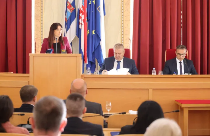 Treća sjednica Skupštine Osječko-baranjske županijeNataša TramišakOsijek, 18. rujna 2025.Foto: OBŽ