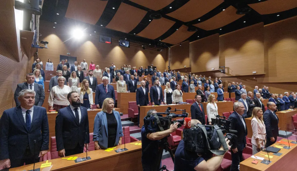 Zagreb, 15.09.2025. - Aktualnim prijepodnevom počela je 7. sjednica Hrvatskog sabora.foto HINA/ Edvard ŠUŠAK/ es