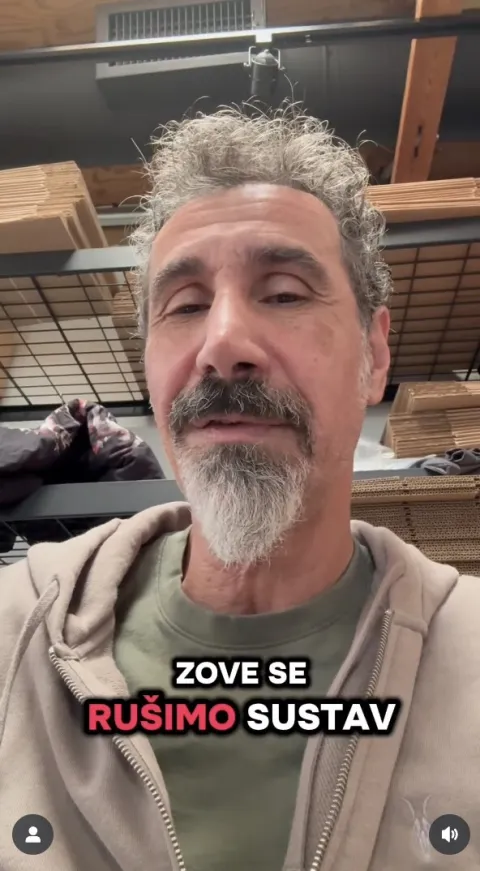 U povodu prijevoda svoje autobiografije Serj Tankian pozdravio hrvatske fanove