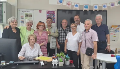 8.a O&Scaron; Dalj okupio se nakon 55 godinaUstupljena fotografija