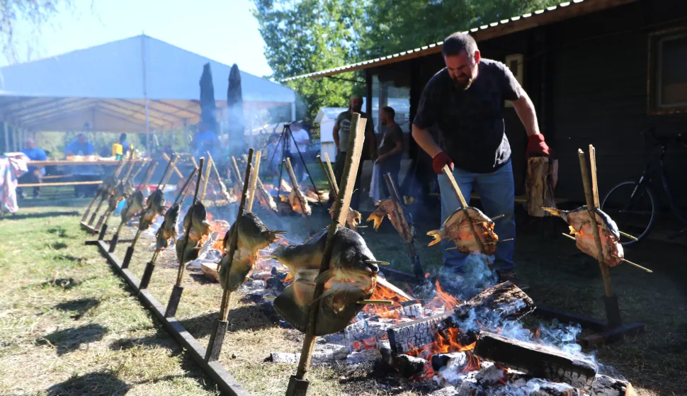 Bilje, 20. 09. 2025, Bilje, Stara Drava. Međunarodni dan rijeke Drave.snimio GOJKO MITIĆ