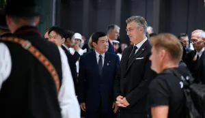 Osaka, 21.09.2025 - Predsjednik vlade Andrej Plenkovi? na izlo?bi EXPO 2025. foto HINA/ Vlada RH/ Damir GALI?/ ik