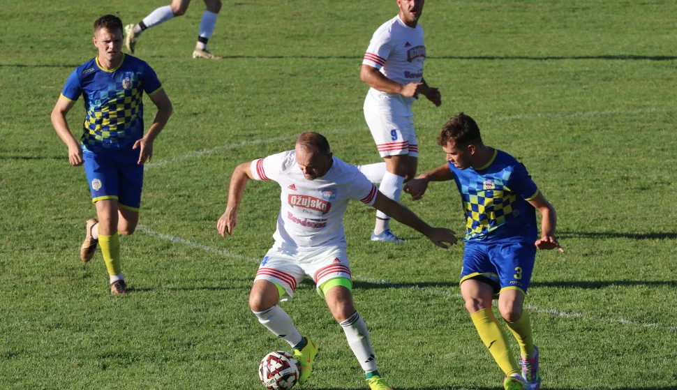 Darda, 20. 09. 2025, Igralište kraj Đole u Dardi, nogomet, Darda - Otok, MŽNL Osijek - Vinkovci.snimio GOJKO MITIĆ