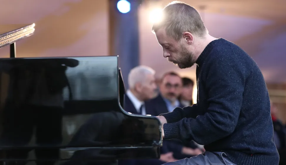 22.11.2023., Zagreb - Dodjela nagrada "Nova ploca" u KD Vatrosla Lisinski. Matija Dedic Photo: Matija Habljak/PIXSELL