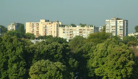 Osijek, 05. 09. 2025., Sjenjak, slobodnjak, slobodnjaci, nekretnina, nekretnine, zgrada, zgrade, stambena zgrada, stambene zgrade, naselje, stambeno naselje, ilustracijaSNIMIO BRUNO JOBST