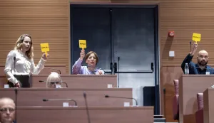 Zagreb, 24.09.2025 - Sjednica Hrvatskog sabora. Na slici Marija Selak Raspudić, Boška Ban, Ivica Baksa.foto HINA/ Damir SENČAR/ ds