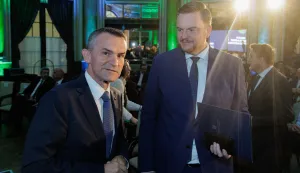 Zagreb, 24.09.2025. - Konferencija "IPO kao prilika za dugoročne vlasnike i rast kroz tržište kapitala", u organizaciji Jutarnjeg lista i Hanfe.Na fotografiji Ante Žigman, Marko Primorac.foto HINA/ Edvard ŠUŠAK