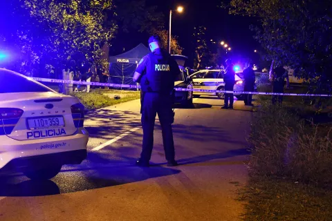 23.09.2025., Šušnjevci: U pucnjavi iz vatrenog oruzja ubijen muskarac. Photo: Ivica Galovic/PIXSELL