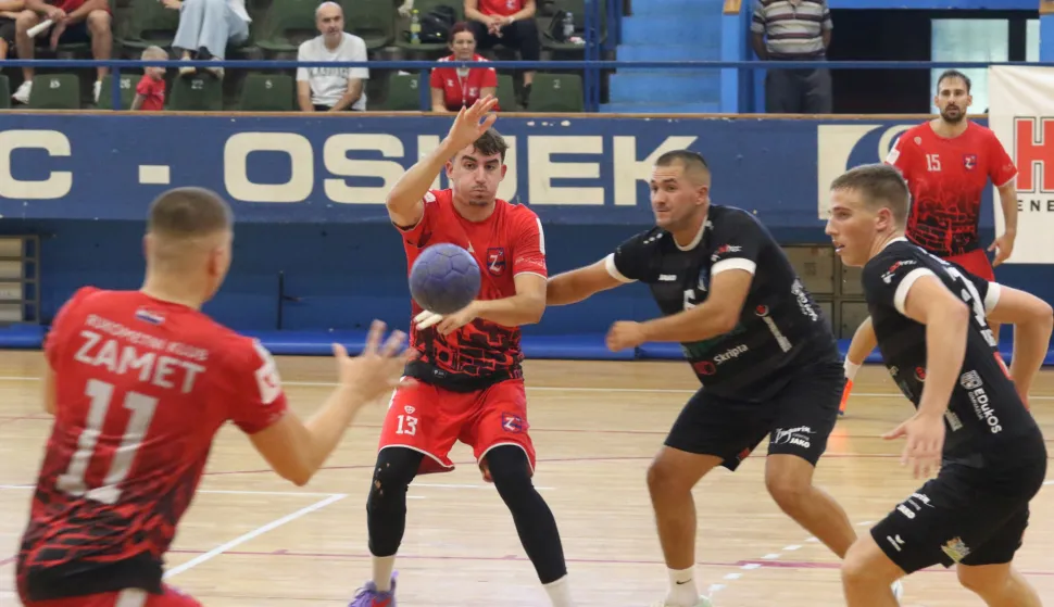 Osijek, 13. 09. 2025, SD Zrinjevac, rukomet, Osijek - Zamet (Rijeka). Paket 24 Premijer liga.snimio GOJKO MITIĆ