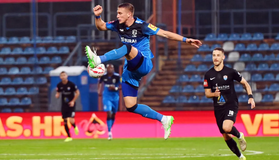 26.09.2025. stadion Anđelko Herjavec, Varaždin8. kolo SuperSport HNL 25/26 između NK Varazdin i NK VukovarNa fotografiji Ivan MamutPhoto: Marko Jurinec /HINA
