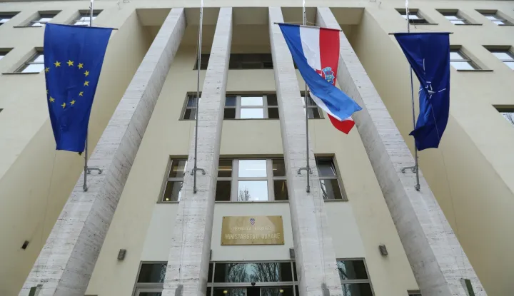 04.03.2014., Zagreb - Zgrada Ministarstva obrane Republike Hrvatske. rPhoto: Zeljko Lukunic/PIXSELL