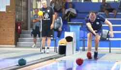 Osijek, 27. 09. 2025., Kuglana Pampas, Osijek - Poličnik, HEP Super liga SNIMIO BRUNO JOBST