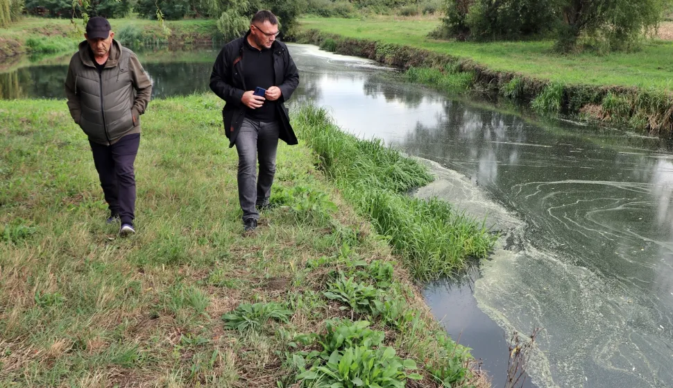 Đakovo, KuševacUginule ribe na vodama BazenRujan 2025.
