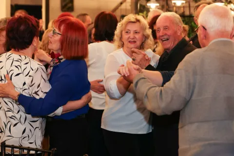 Plesna večer za umirovljenike, 28.3.2025.Foto: Grad Osijek