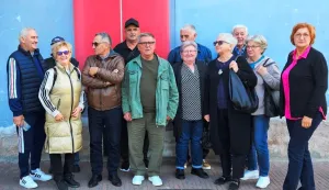 Članovi Đerma ispred Muzeja Slavonijeustupljeno