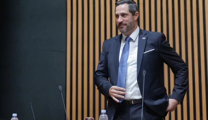 Zagreb, 16.09.2025. - Nastavak 7. sjednice 11. saziva Hrvatskog sabora.Na fotografiji Tonči Glavina.foto HINA/ Edvard &Scaron;U&Scaron;AK/ es