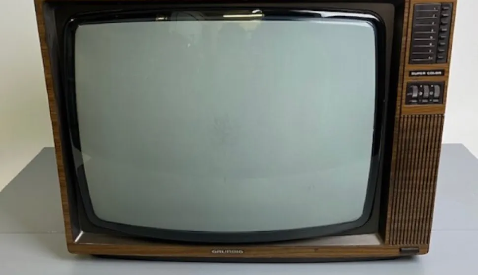 Grundig TV - 1980. - ilustracija