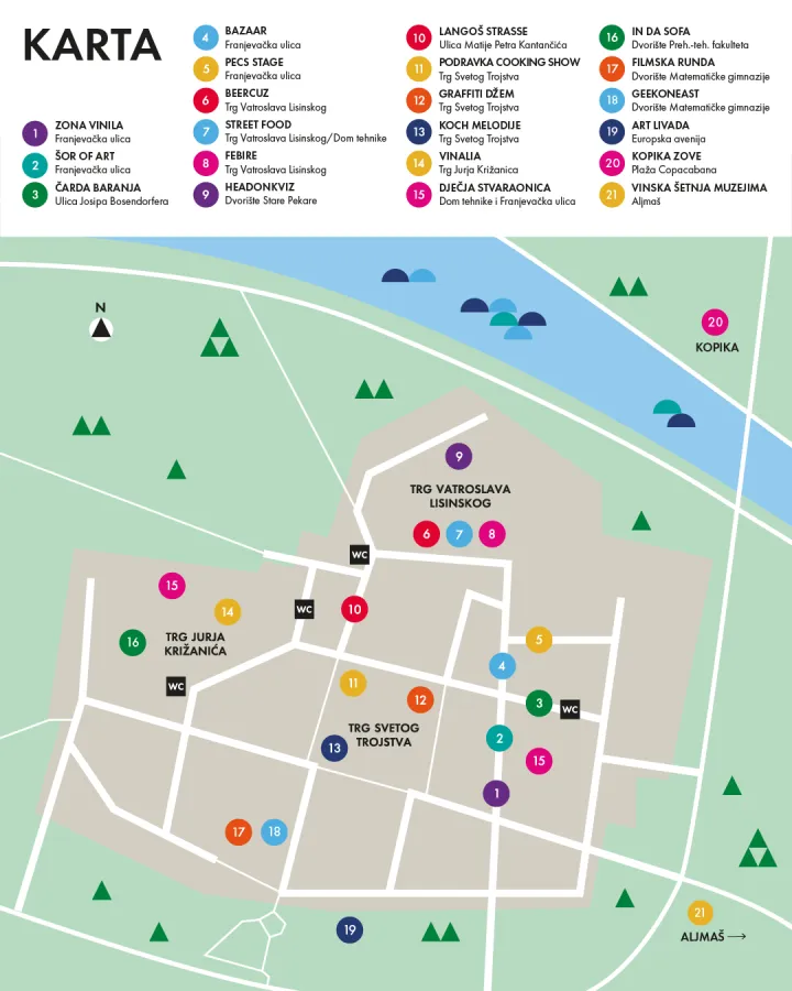 Osijek već od četvrtka pa sve do nedjelje, od 2. do 5. listopada još jednom postaje epicentar hedonizma, a pripreme su već počele.
