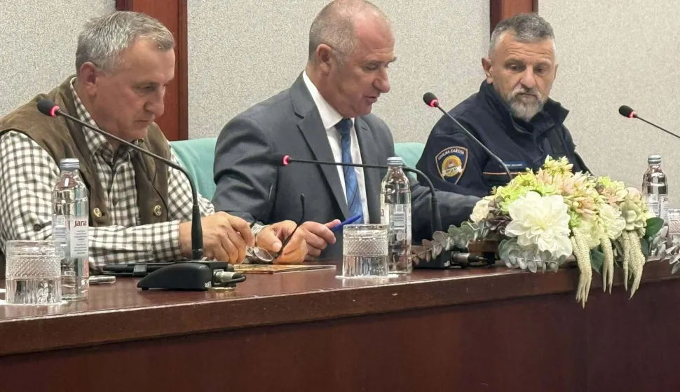 Sjednica Stožera CZ-a VSŽ-a u Vinkovcimafoto: VSŽ