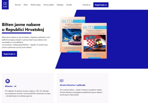 Bilten javne nabave, marketing