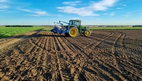 polje, traktor, oranje