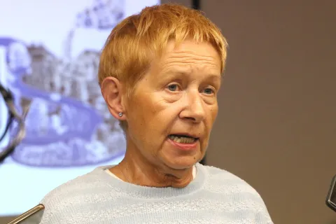 Osijek, 02. 10. 2025, Stara Pekara. Otvorenje 30. jesenskog poslovnog sastanka Hrvatske mreže zdravih gradova. Selma &Scaron;ogorić.snimio GOJKO MITIĆ