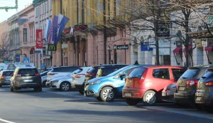 Osijek, 27. 12. 2024, Nema više naplae parkiranja, parkirni automati, znakovi, najavljena je demontaža parkirnih automata.... ilustracijasnimio GOJKO MITIĆ