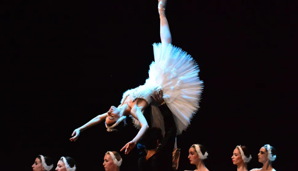 23.02.2017., Slavonski Brod - Kazalisno-koncertna dvorana Ivana Brlic-Mazuranic, gala vecer hrvatskih nacionalnih baletnih ansambala, u sklopu Dana plesa posvecenih slavnoj balerini Miji Corak-Slavenskoj, koja je rodjena u Slavonskom Brodu, a sjajnu baletnu karijeru izgradila u New Yorku."nPhoto: Ivica Galovic/PIXSELL 