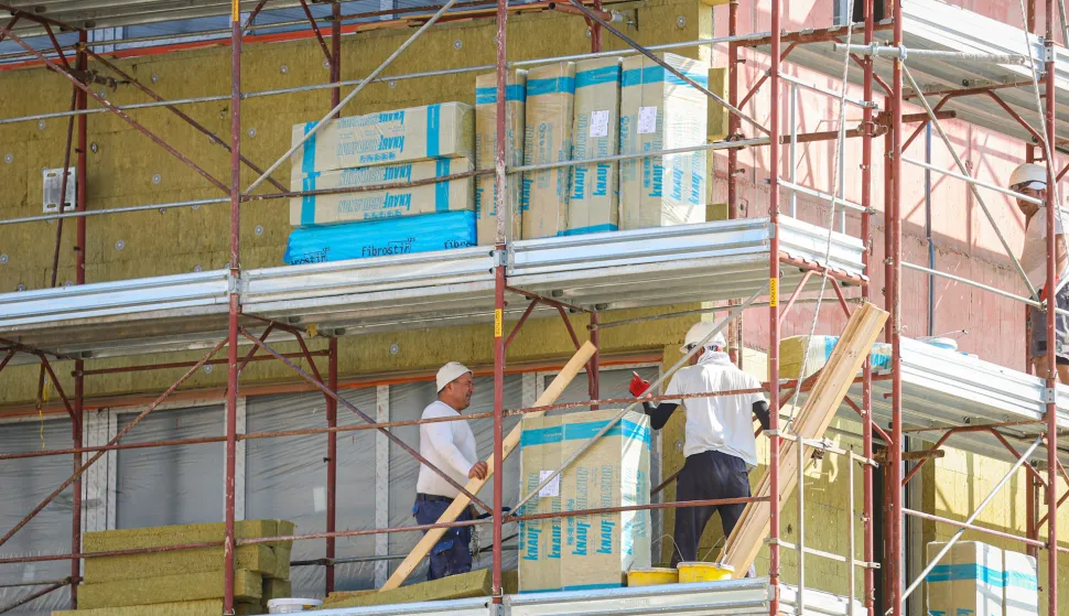 30.08.2024., Zagreb - Ilustracija na temu novogradnje i gradjevniski radovi u gradu Zagrebu. Photo: Luka stanzl/PIXSELL