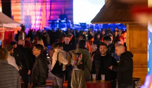 Osijek, 03. 10. 2025., HeadOnEast - petak koncert; headoneast; posjetitelji; gužva