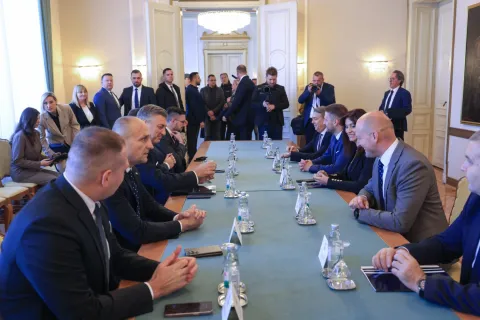 Plenković, Tramišak, Radić, radni sastanak, listopad 2025.