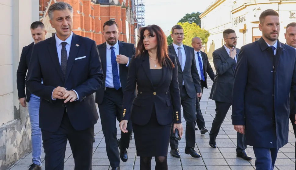 Plenković, Tramišak, Radić, radni sastanak, listopad 2025.