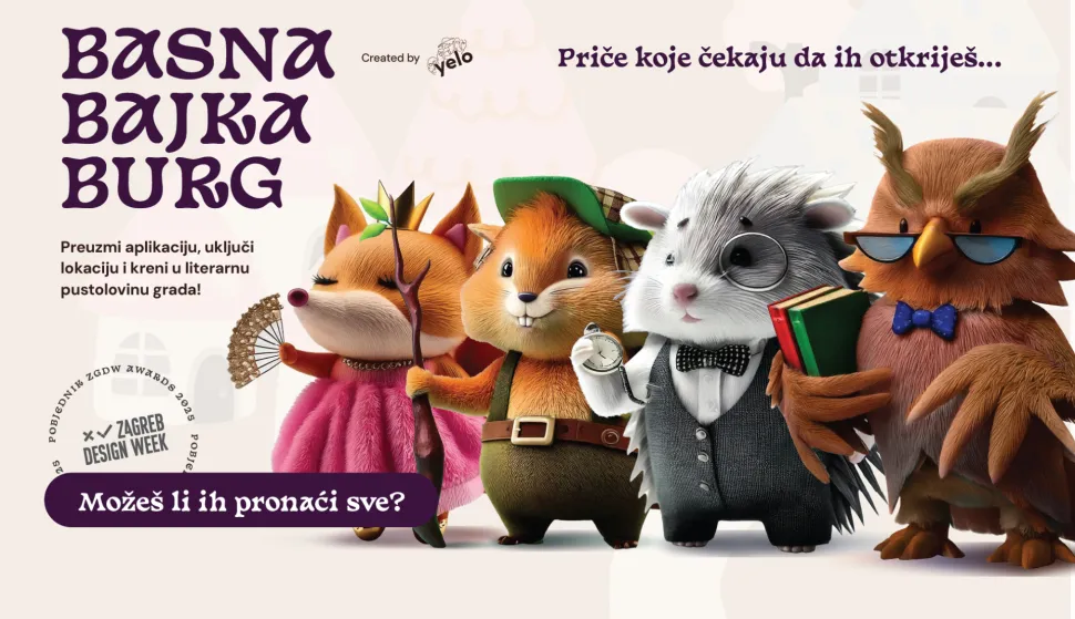 S aplikacijom umjetničke organizacije YELO grad postaje knjiga, a svaka šetnja avantura