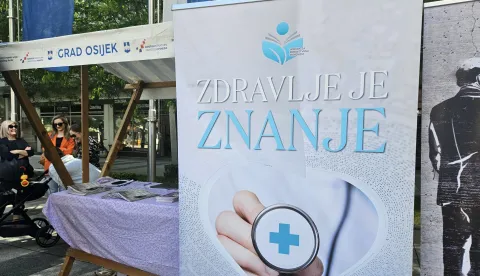 Obilježavanje Nacionalnog dana preživjelih od raka, 31.5.2025.Foto: Ivana Paušić