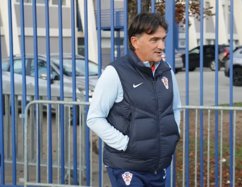 Zagreb, 06.10.2025.- Trening nogometne reprezentacije Hrvatske u Maksimiru. Na fotografiji Zlatko Dalić.foto HINA/ Admir BULJUBAŠIĆ/ abu