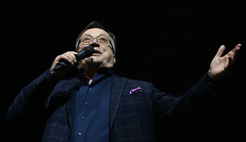 03.12.2022., Zagreb - Halid Beslic odrzao koncert u Areni. Photo: Marko Lukunic/PIXSELL