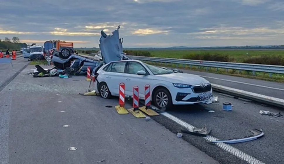 Prometna nesreća kod Lužana
