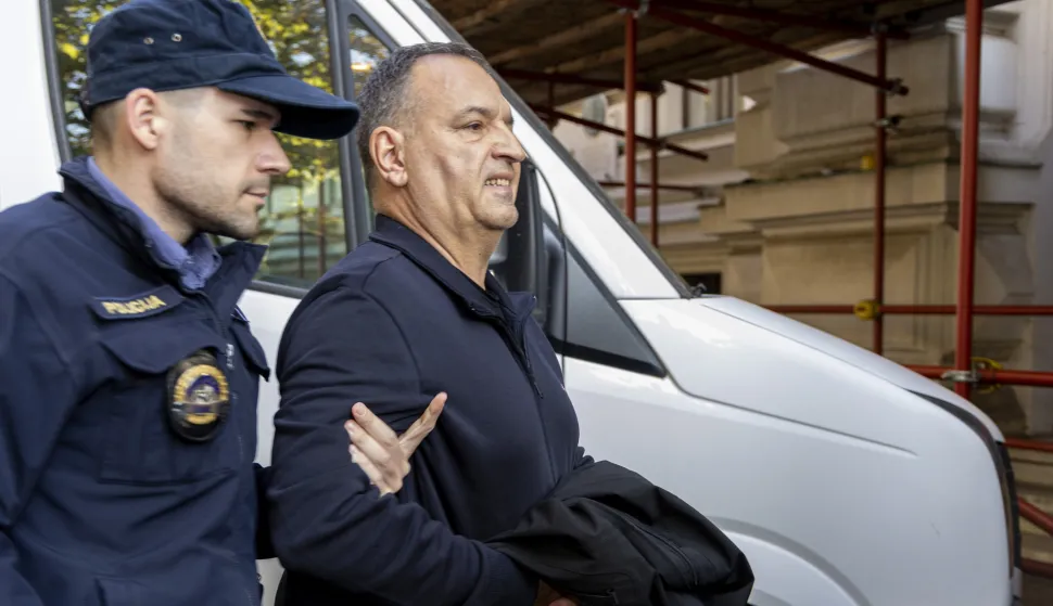 16.11.2024., Zagreb – Vili Beroš i osumnjičenici dovedeni na istražno ročište na Županijskom sudu. Photo: Luka stanzl/PIXSELL