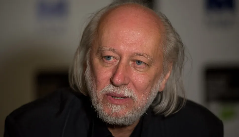 Man Booker Prize InternationalThe 2015 Man Booker Prize International Winner photocall at the Victoria & Albert Museum."n"nFeaturing: Laszlo Krasznahorkai"nWhere: London, United Kingdom"nWhen: 19 May 2015"nCredit: Daniel Deme/WENN.comDDAA/ZOB/WENN/PIXSELL