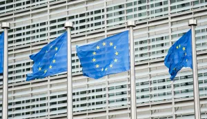 06.03.2024., Europska cetvrt, Bruxelles (Belgija) - Palaca Berlaymont je poslovna zgrada u Bruxellesu u Belgiji, u kojoj je smjesteno sjediste Europske komisije, izvrsnog ogranka Europske unije (EU). Objekt se nalazi na adresi Rue de la Loi/Wetstraat 200, tik uz kruzni tok Schuman, u dijelu grada poznatom kao "Europska cetvrt ". Jedinstveni arhitektonski oblik palace Berlaymont postao je sluzbeni simbol Europske komisije i ukomponiran je u njezin logotip. Photo: Dejan Rakita/PIXSELL