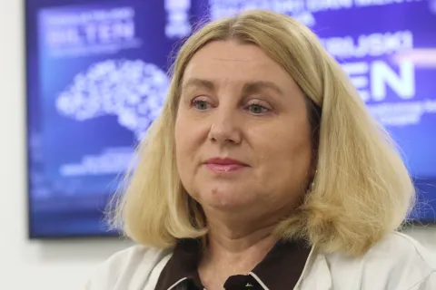 Osijek, 10. 10. 2025, Klinika za psihijatriju KBC-a Osijek. Svjetski dan mentalnog zdravlja i 1. broj časopisa klinike, Psihijatriski bilten.snimio GOJKO MITIĆ