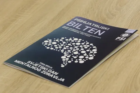 Osijek, 10. 10. 2025, Klinika za psihijatriju KBC-a Osijek. Svjetski dan mentalnog zdravlja i 1. broj časopisa klinike, Psihijatriski bilten.snimio GOJKO MITIĆ